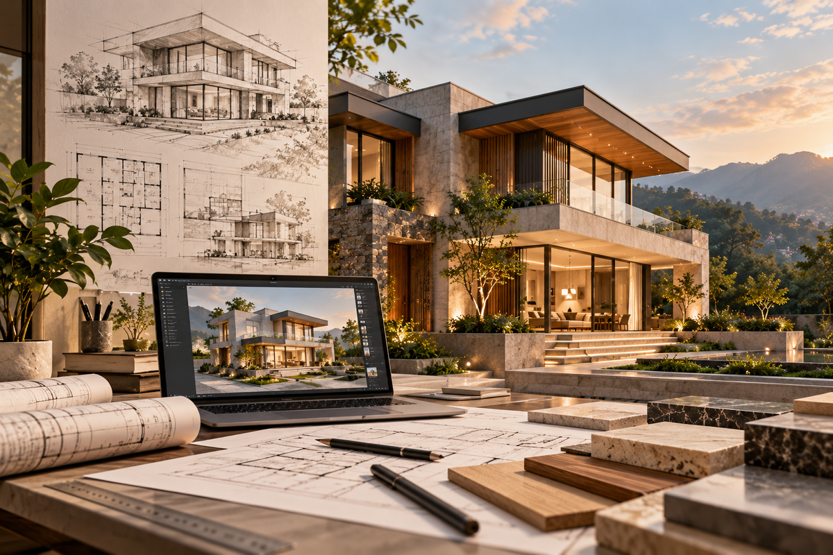 Architectural Design & 3D Elevations